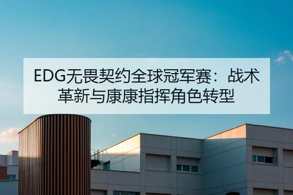 EDG无畏契约全球冠军赛：战术革新与康康指挥角色转型